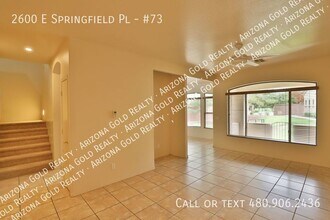 2600 E Springfield Pl-Unit -#73 in Chandler, AZ - Building Photo - Building Photo