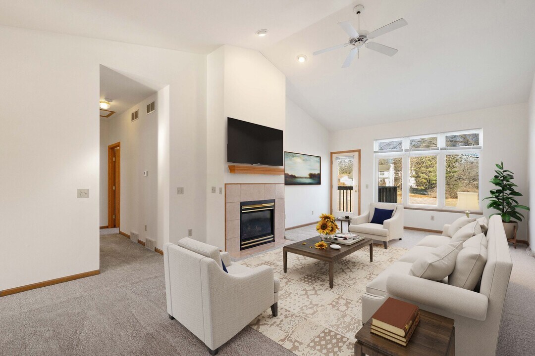 The Viroqua at Pine Ridge Townhomes in Fitchburg, WI - Building Photo