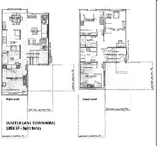 Sumter Lane Townhomes in Bloomington, MN - Building Photo - Floor Plan