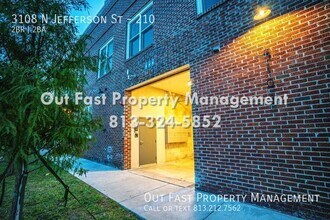 3108 N Jefferson St, Unit 210 in Tampa, FL - Building Photo - Building Photo