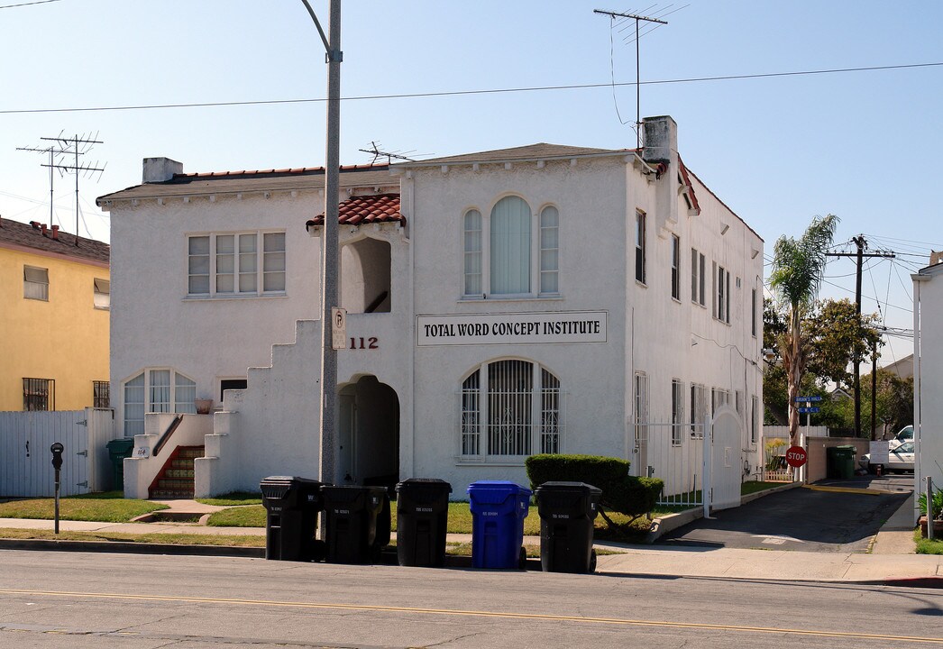 112 E Kelso St in Inglewood, CA - Foto de edificio