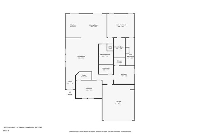 109 Rein Dance Ln in Owens Cross Roads, AL - Foto de edificio - Building Photo