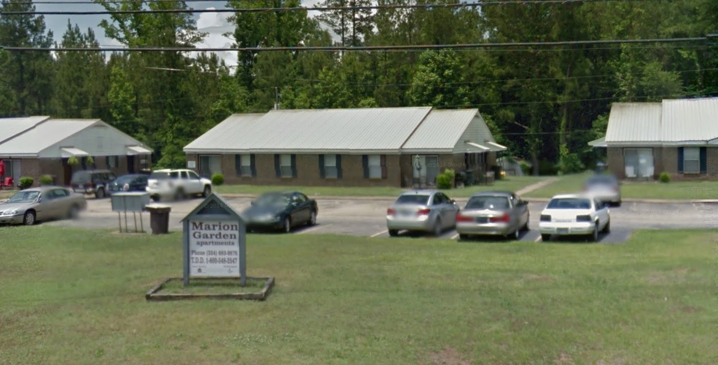 Marion Garden Apartments in Marion, AL - Foto de edificio