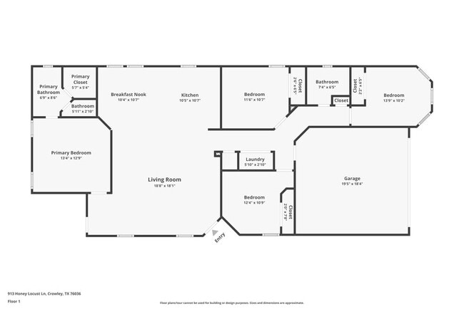 913 Honey Locust Ln in Crowley, TX - Building Photo - Building Photo