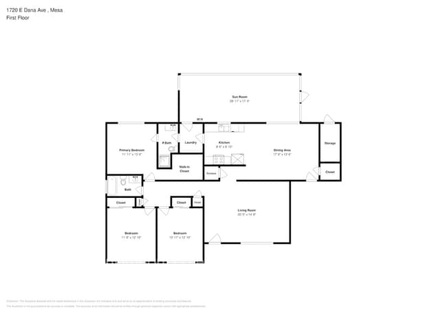 1720 E Dana Ave in Mesa, AZ - Foto de edificio - Building Photo