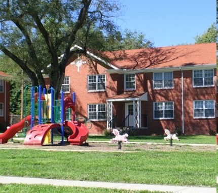 Fairfax Bluffs in Kansas City, KS - Building Photo