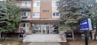 8590 Jean-Brillon Rue in Montréal, QC - Building Photo