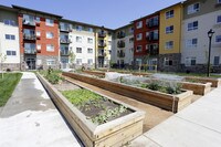 Garden Spaces - Affinity at Colorado Springs Apartments in Colorado Springs, Colorado