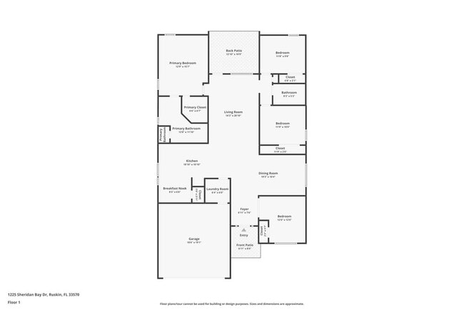 1225 Sheridan Bay Dr in Ruskin, FL - Building Photo - Building Photo