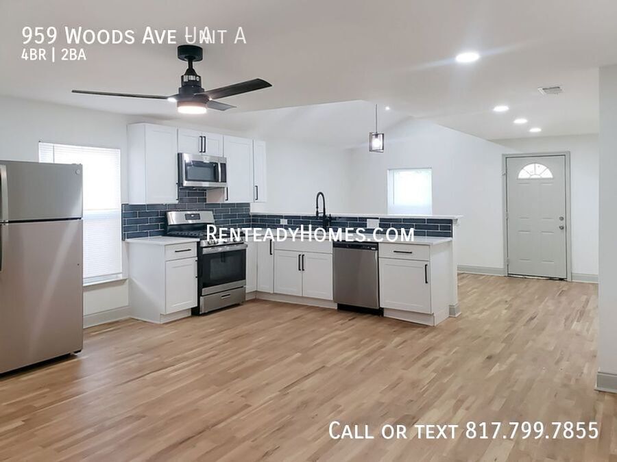 959 Woods Ave-Unit -A in Fort Worth, TX - Building Photo