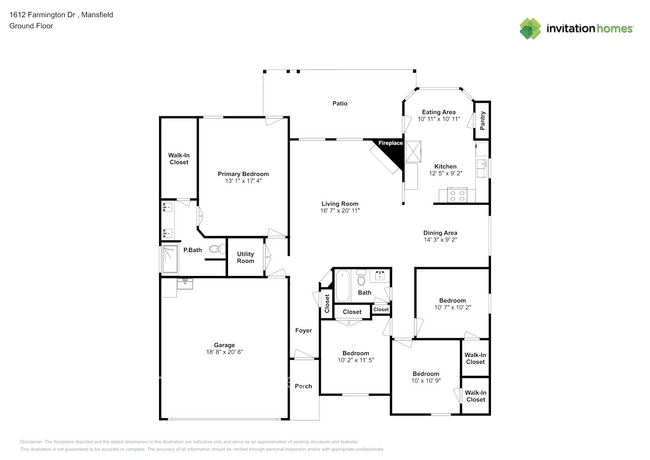1612 Farmington Dr in Mansfield, TX - Foto de edificio - Building Photo