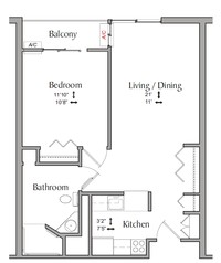 Inwood House in Silver Spring, MD - Building Photo - Floor Plan