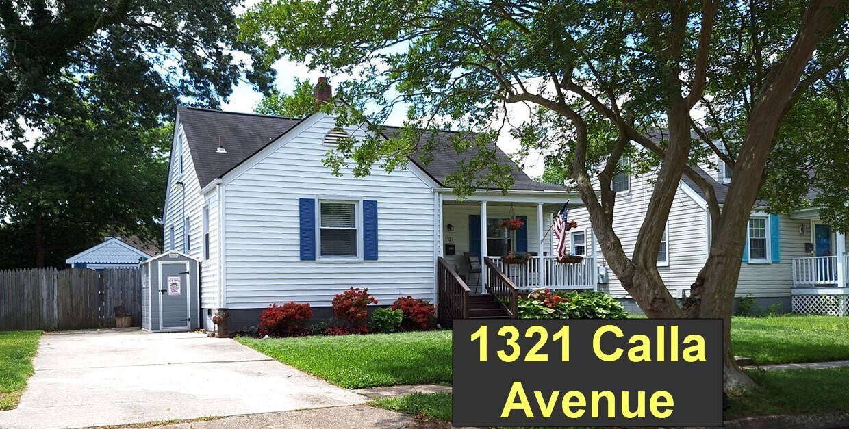 1321 Calla Ave in Norfolk, VA - Building Photo