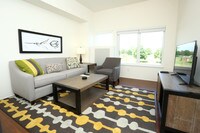 1BR, 1BA - 744 SF, Living Room - Brooks Estates Apartments in Midland, Michigan