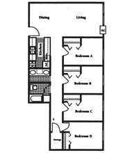 Campus Corner Apartments in St. Cloud, MN - Building Photo - Floor Plan