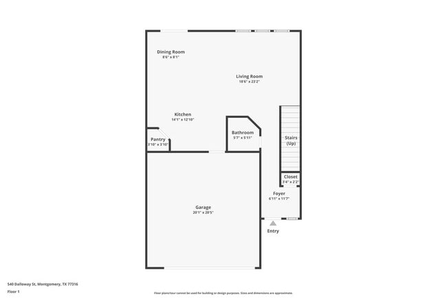 540 Dalloway St in Montgomery, TX - Foto de edificio - Building Photo