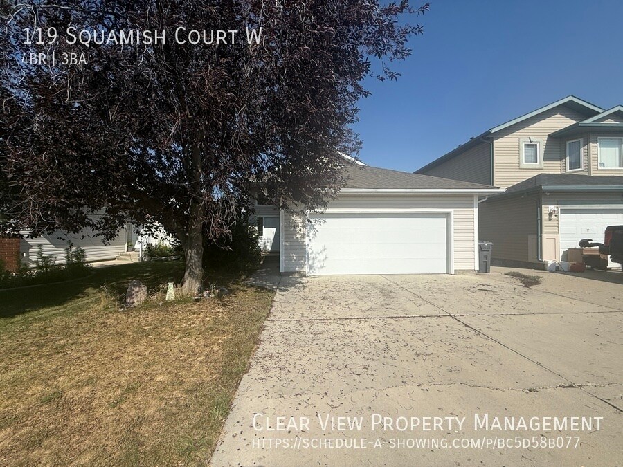 119 Squamish Ct W in Lethbridge, AB - Building Photo