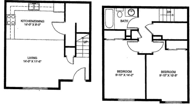 Quail Hollow Townhomes in Sioux Falls, SD - Building Photo - Floor Plan