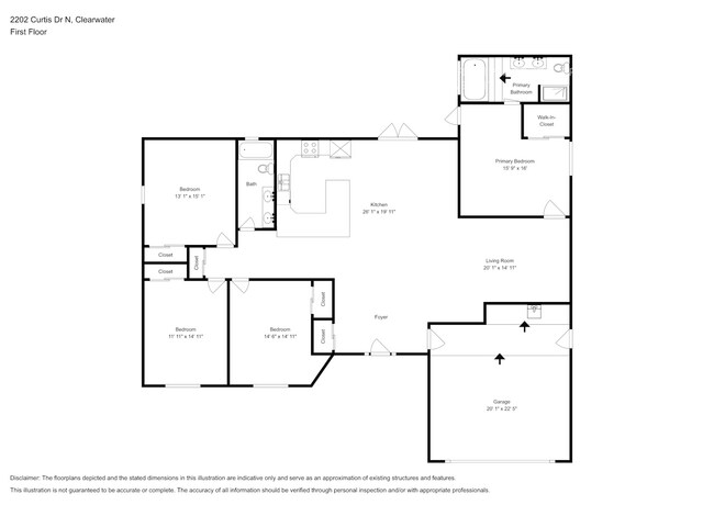 2202 Curtis Dr N in Clearwater, FL - Building Photo - Building Photo