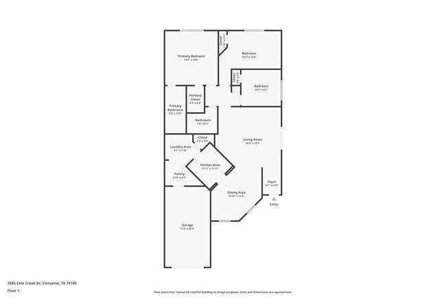 7034 Cole Creek Dr in Converse, TX - Foto de edificio - Building Photo