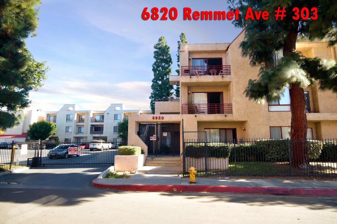 6820 Remmet Ave, Unit 303 in Los Angeles, CA - Building Photo