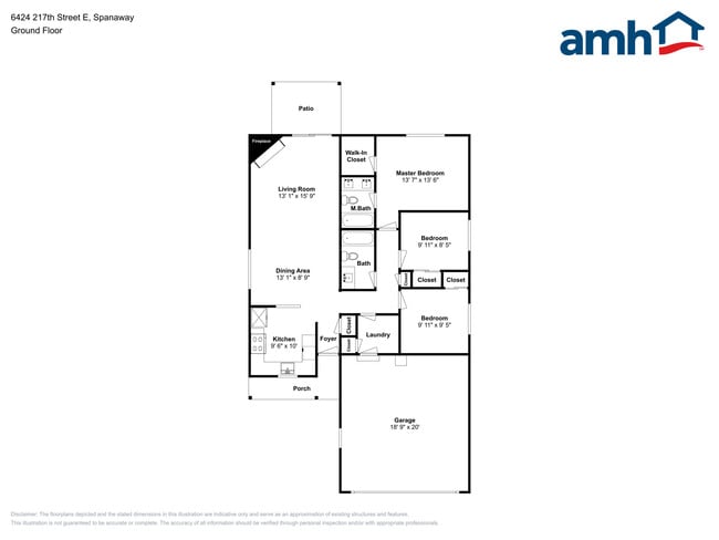 6424 217th St E in Spanaway, WA - Foto de edificio - Building Photo