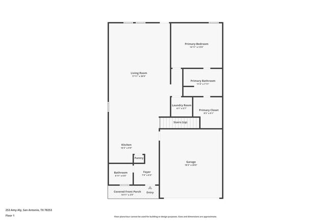 253 Amy Aly in San Antonio, TX - Foto de edificio - Building Photo