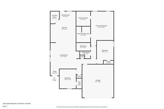 1453 Castle Ridge Rd in Fort Worth, TX - Building Photo - Building Photo