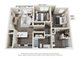 Oxford Park in Westerville, OH - Foto de edificio - Floor Plan