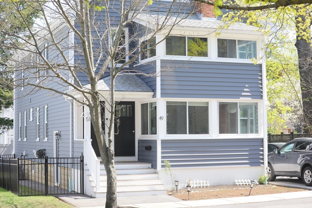 51 Falmouth St in Belmont, MA - Building Photo
