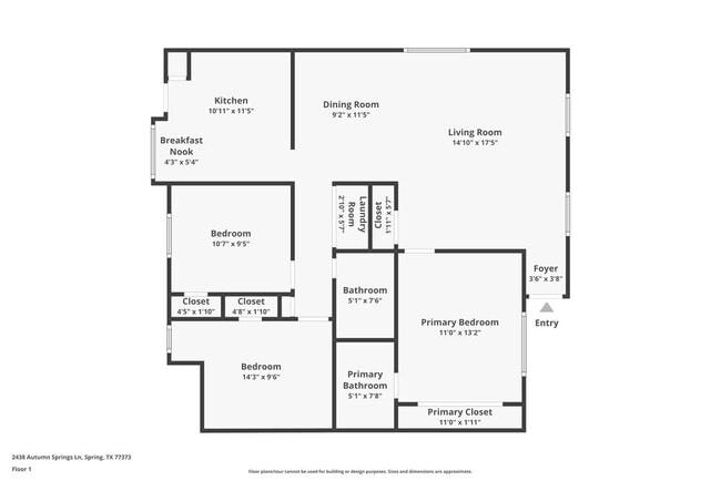 property at 2438 Autumn Springs Ln