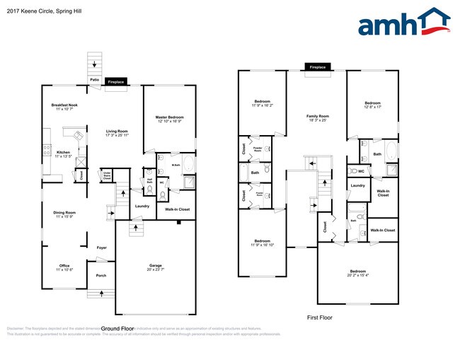 2017 Keene Cir in Spring Hill, TN - Foto de edificio - Building Photo