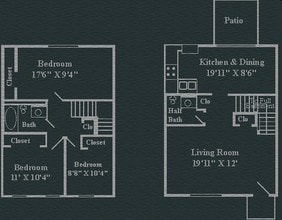 Westerfield Townhouses in Olathe, KS - Foto de edificio - Floor Plan