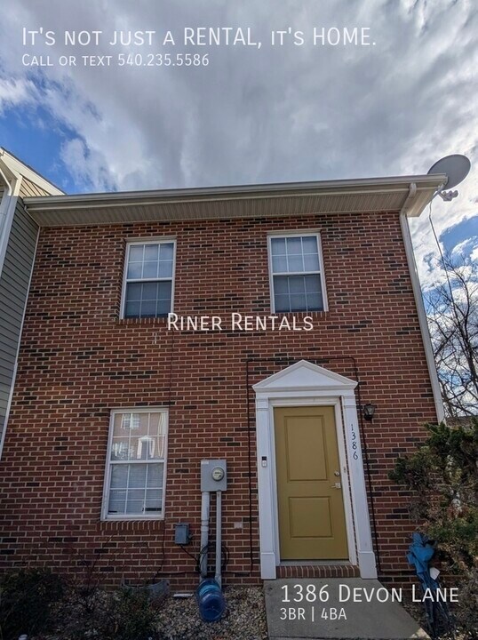 1386 Devon Ln in Harrisonburg, VA - Foto de edificio