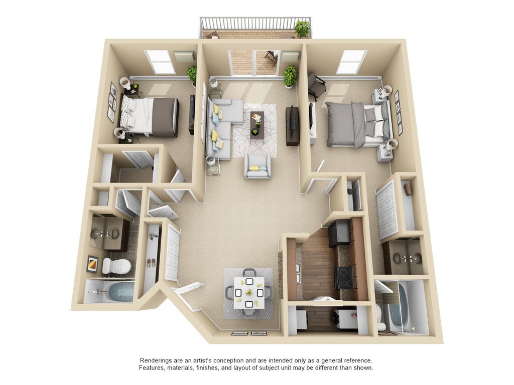 Lake Place Luxury Apartments & Townhomes in Eden Prairie, MN