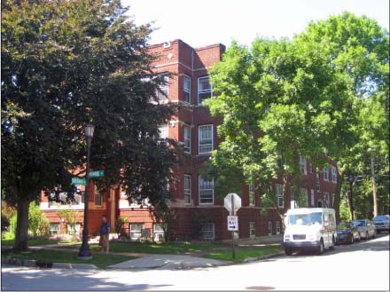 801 Monroe St in Evanston, IL - Foto de edificio