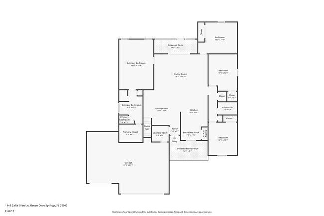 1143 Calla Glen Ln in Green Cove Springs, FL - Building Photo - Building Photo
