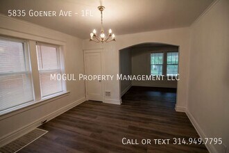5835 Goener Ave-Unit -1FL in St. Louis, MO - Building Photo - Building Photo