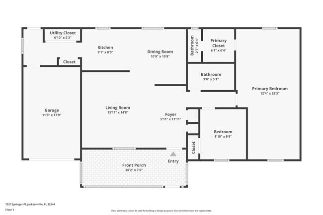 7527 Springer Pl in Jacksonville, FL - Foto de edificio - Building Photo