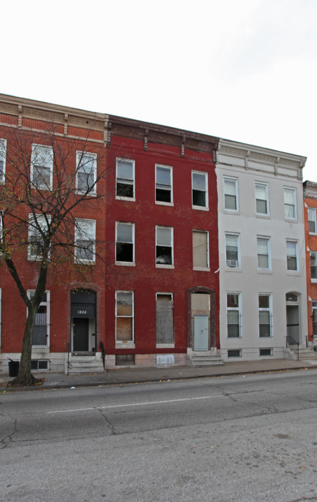 1810 McCulloh St in Baltimore, MD - Foto de edificio