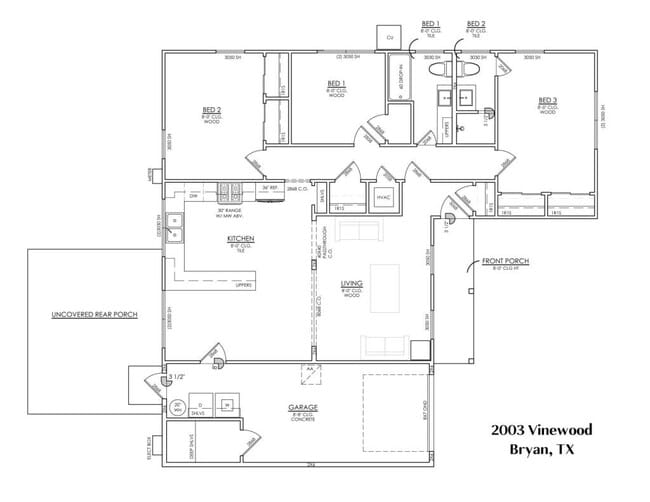 2003 Vinewood Dr in Bryan, TX - Building Photo - Building Photo