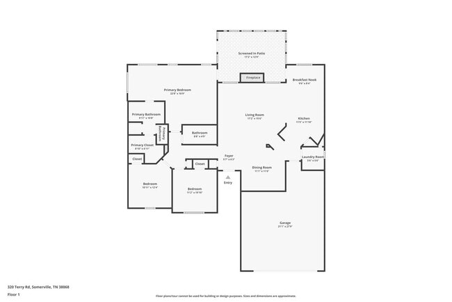 320 Terry Rd in Somerville, TN - Foto de edificio - Building Photo