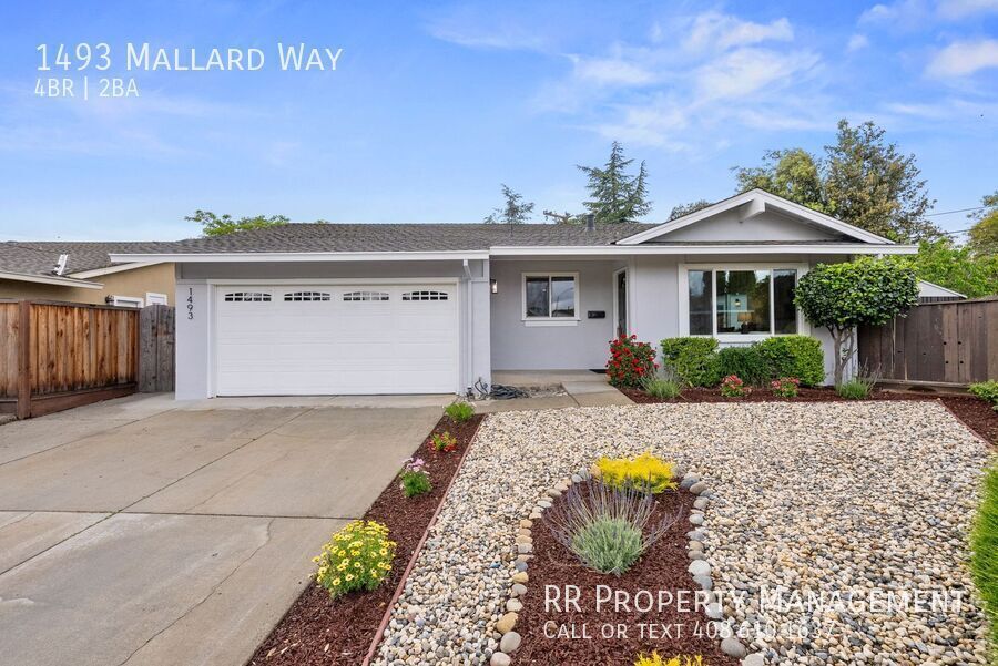 1493 Mallard Way in Sunnyvale, CA - Building Photo