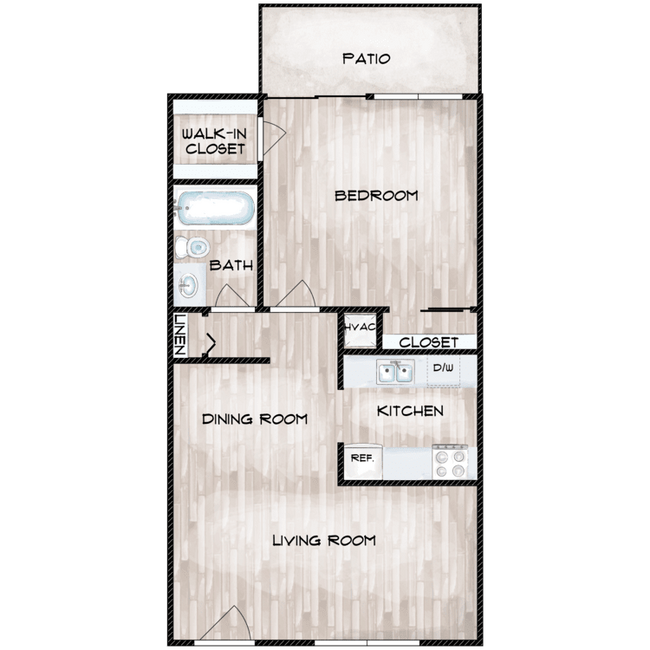 1960 Camelot St, Unit Cambria in Orange, TX - Building Photo - Building Photo
