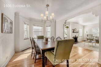 1606 Eudora St in Denver, CO - Foto de edificio - Building Photo