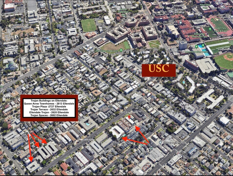 1286 W Adams Blvd in Los Angeles, CA - Foto de edificio