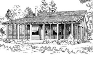 2 Bunk House Duplex in Big Cabin, OK - Building Photo