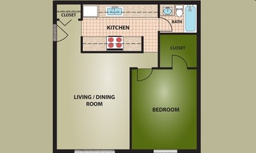 Forest Glade Apartments in Georgetown, OH - Building Photo - Floor Plan