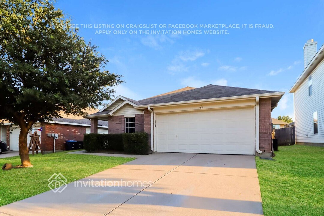 769 San Felipe Trail in Haslet, TX - Building Photo