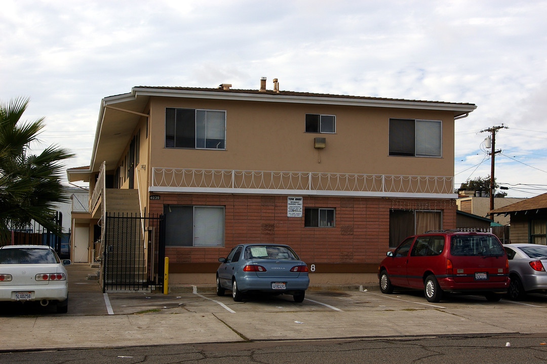 4038 Cherokee Ave in San Diego, CA - Building Photo